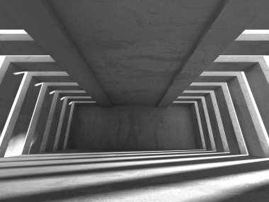 Soyut geometrik mimari arka plan beton doku ile