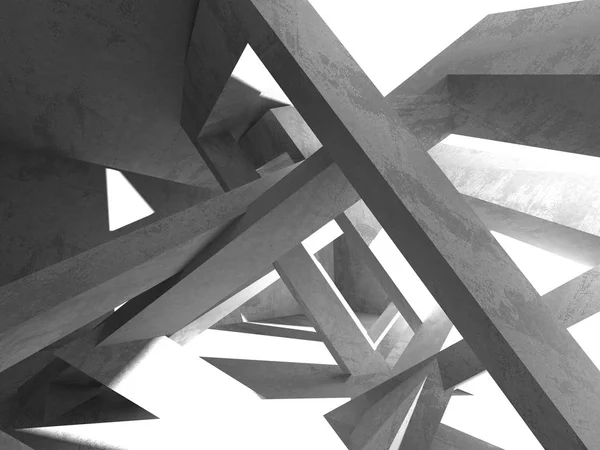Abstrakt Geometrisk Arkitektoniska Bakgrund Med Konkreta Konsistens — Stockfoto