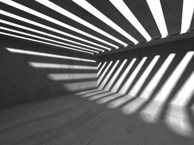 Soyut geometrik mimari arka plan beton doku ile