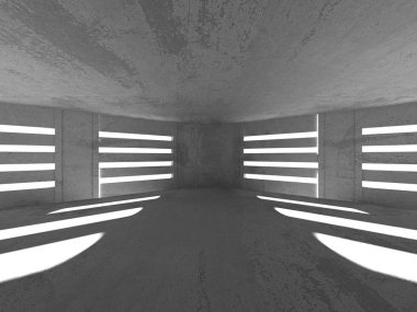 Soyut geometrik mimari arka plan beton doku ile