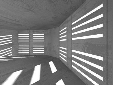 Soyut geometrik mimari arka plan beton doku ile