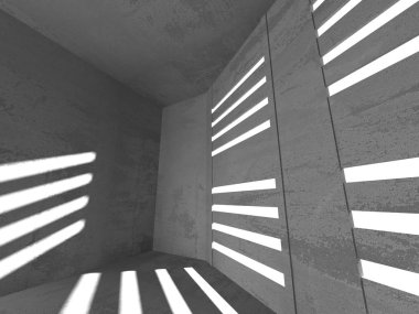 Soyut geometrik mimari arka plan beton doku ile