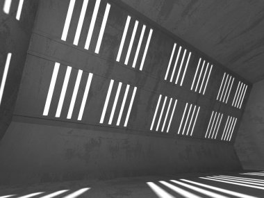 Soyut geometrik mimari arka plan beton doku ile