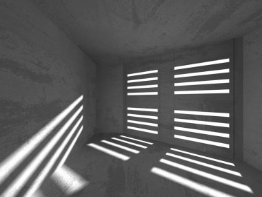 Soyut geometrik mimari arka plan beton doku ile