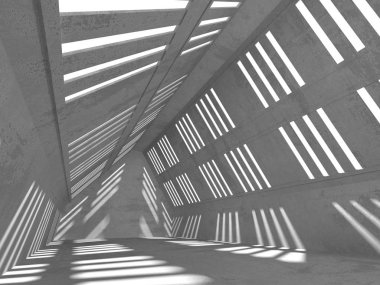 Soyut geometrik mimari arka plan beton doku ile