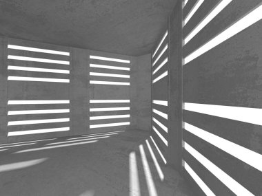 Soyut geometrik mimari arka plan beton doku ile