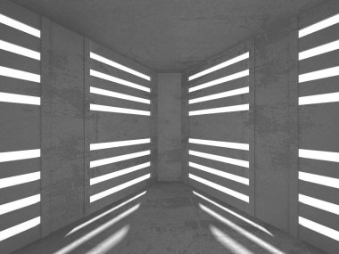 Soyut geometrik mimari arka plan beton doku ile