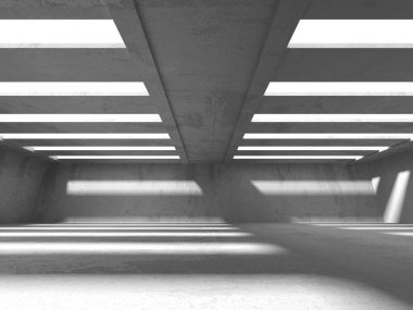 Soyut geometrik mimari arka plan beton doku ile