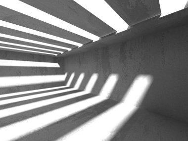 Soyut geometrik mimari arka plan beton doku ile