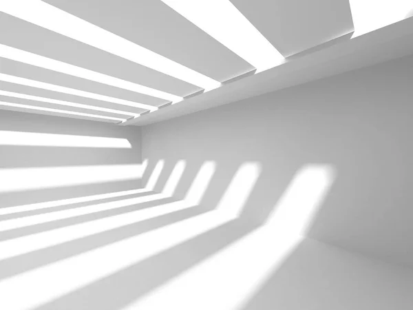Αφηρημένη Γεωμετρική Αρχιτεκτονικό Φόντο Λευκό Χρώμα Σκιές — Φωτογραφία Αρχείου