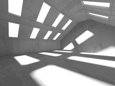 Soyut geometrik mimari arka plan beton doku ile