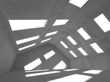 Soyut geometrik mimari arka plan beton doku ile