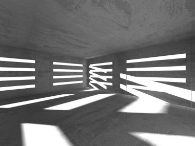 Soyut geometrik mimari arka plan beton doku ile