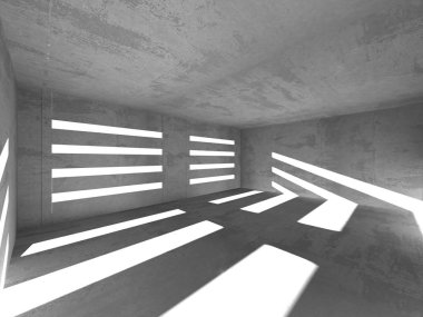 Soyut geometrik mimari arka plan beton doku ile