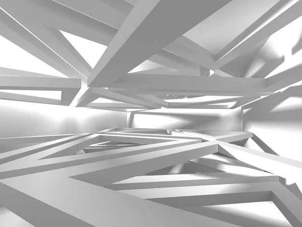 Абстрактный Геометрический Фон Белом Тенями — стоковое фото