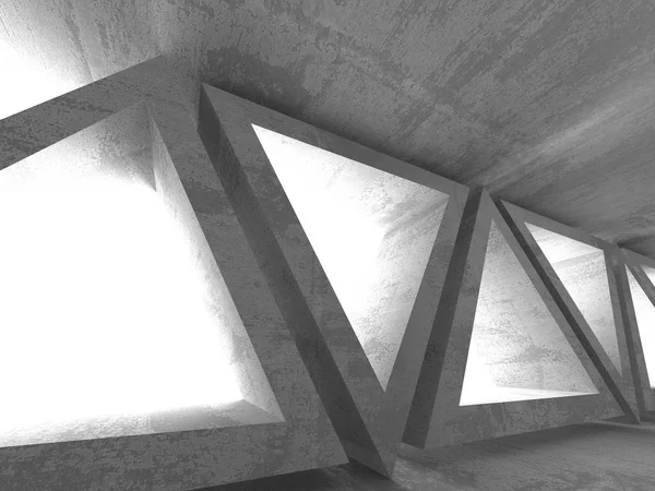 Fond Architectural Géométrique Abstrait Avec Texture Béton — Photo