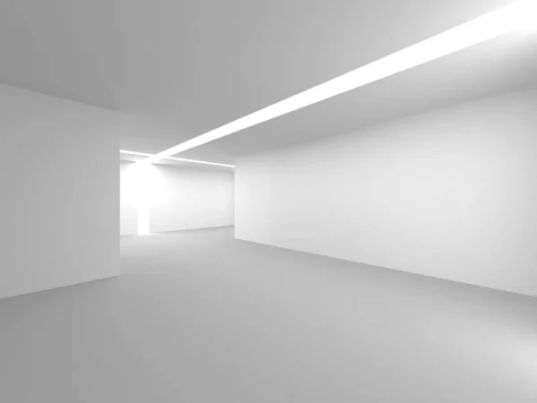 未来派的白色建筑设计背景 — 图库照片