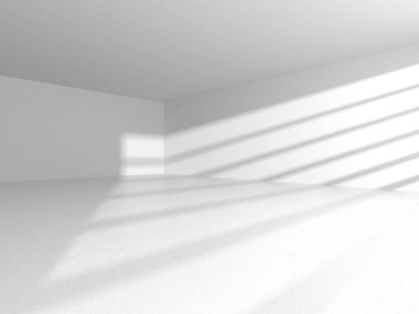 Futuristic White Architecture Design Background clipart