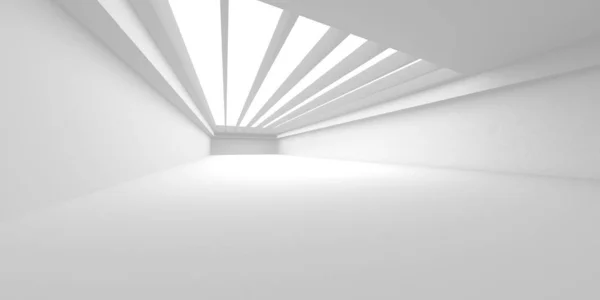 Futuristic White Architecture Design Background — Stock Photo, Image