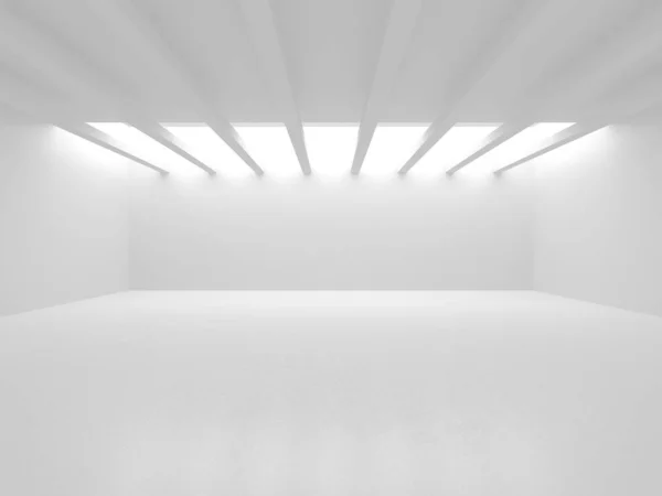 Futuristisk vit arkitektur Design bakgrund — Stockfoto
