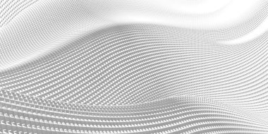 Beyaz soyut sıvı dalgalı arka plan. 3d resimleme