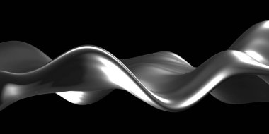 Soyut Karanlık Küpler Fütürist Tasarım Arkaplanı. 3d Görüntüleme