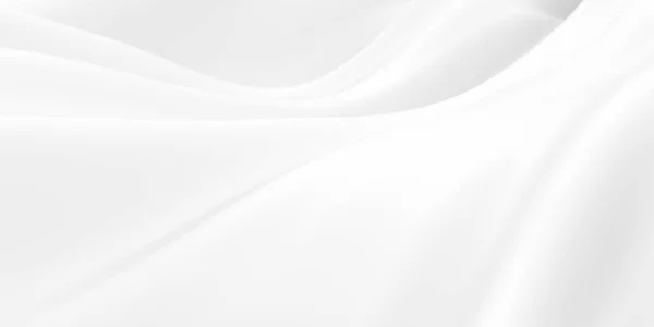 Beyaz soyut sıvı dalgalı arka plan. 3d resimleme