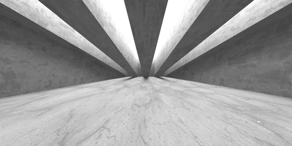 Arquitectura Muro Hormigón Oscuro Habitación Vacía Ilustración Renderizado — Foto de Stock