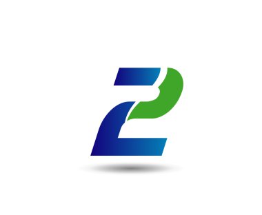 Logo 2 numaralı vektör tasarım şablonu