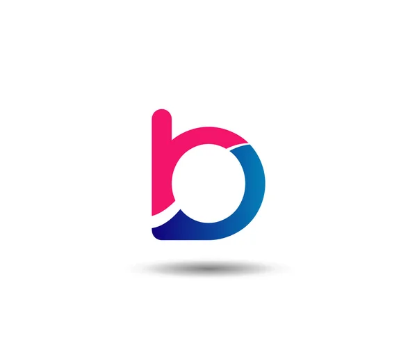 Abstracte letter B logo pictogram ontwerp — Stockvector