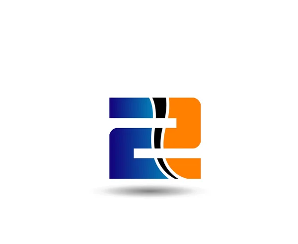 Logo-ul numărul 2. Design logotip vector . — Vector de stoc