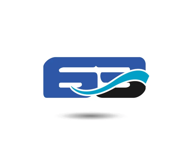63e jaar verjaardag ontwerp logo — Stockvector