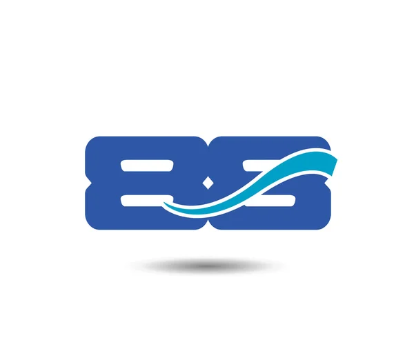Modèle Logo 88e anniversaire — Image vectorielle