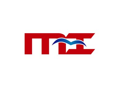Mektup M ve logo vektör