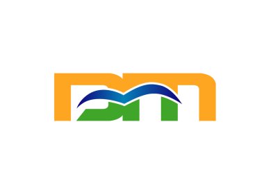 DM bağlı şirket mektup logosu