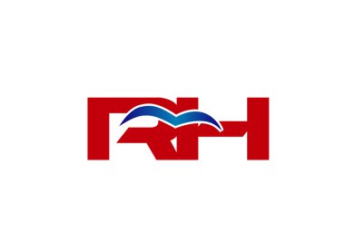 İK Logo. Vektör grafik marka mektup öğesi