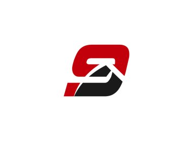 Vektör işareti küresel sayı 9