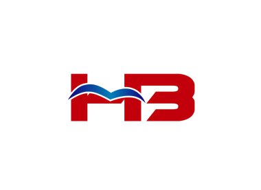 HB logosunu görmeniz gerekir. HB logo tasarlamak vektör