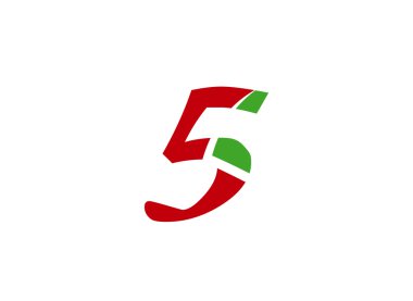 Vektör işareti küresel beş numaralı