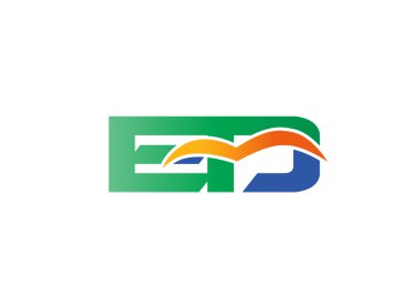 De bağlı şirket mektup logosu