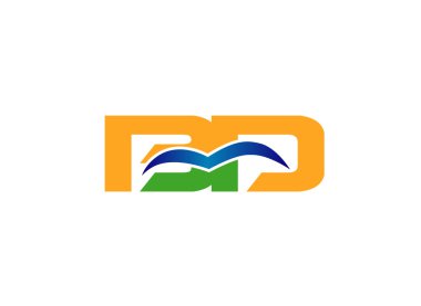 Mektup B ve D logo