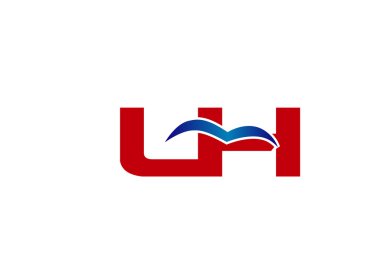 HL Logo. Vektör grafik marka mektup öğesi