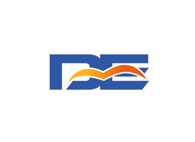 De bağlı şirket mektup logosu