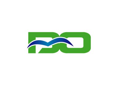 Bağlantılı mektup logo şirket