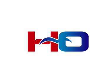 O ve H logo vektör