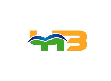 YB logo bağlı şirket mektup logosu
