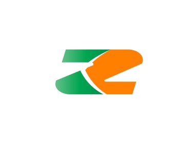 Mektup z logo simge tasarım şablonu öğeleri. Vektör renk işareti