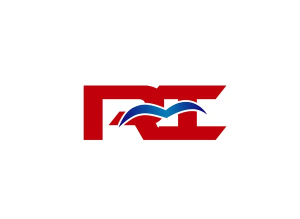 Ri пов'язаний лист логотипу — стоковий вектор