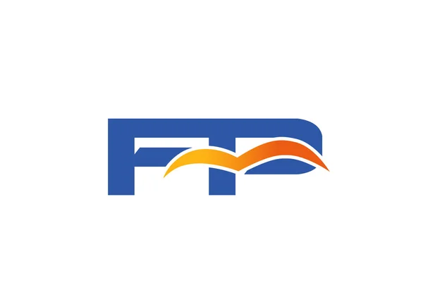 F en p logo vector — Stockvector
