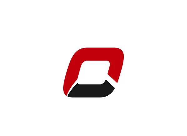 Vektor O logo ikony designu — Stockový vektor
